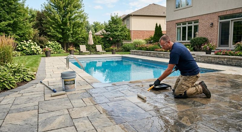 Concrete Deck Sealing in Renton, WA