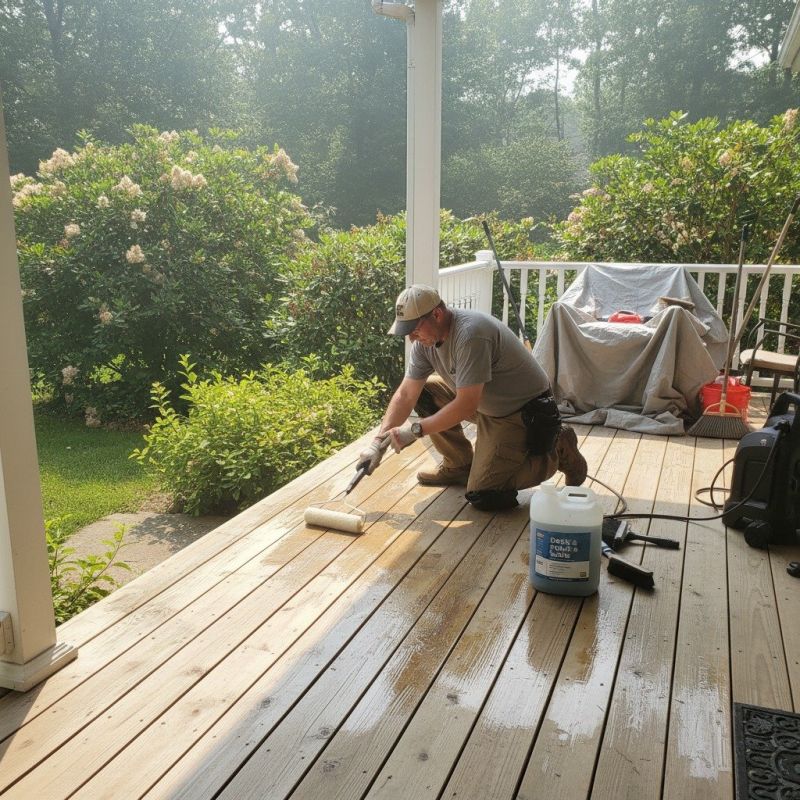 Concrete Deck Sealing in Puyallup, WA