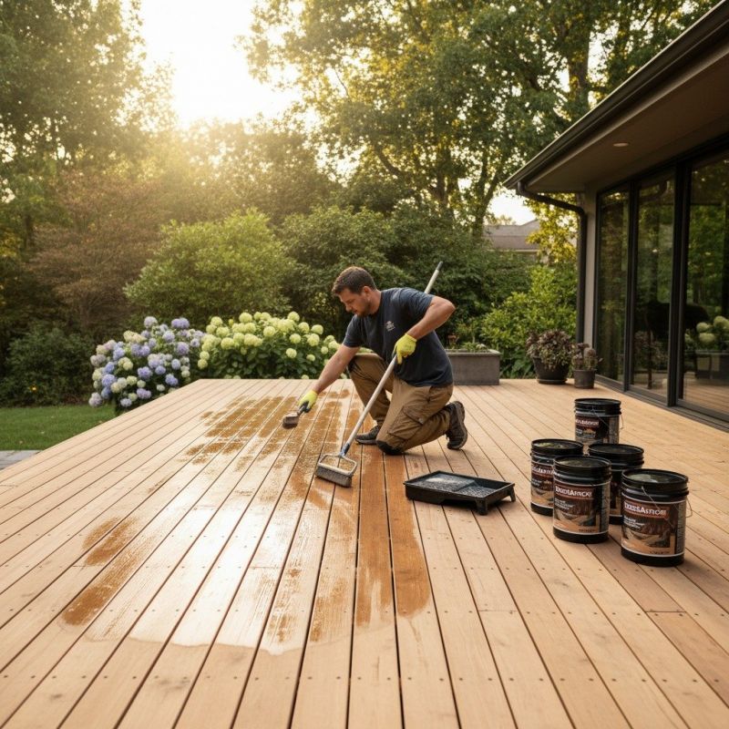 Deck Sealing in Puyallup, WA